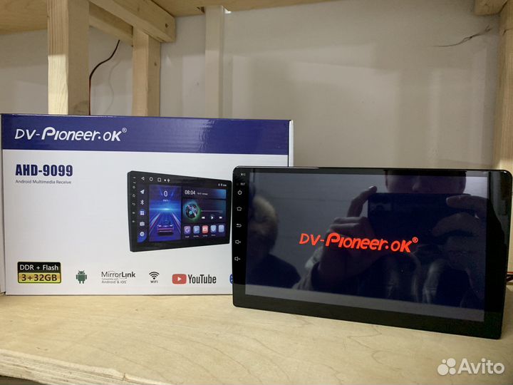 Магнитола 2din android 9 дюймов 3/32