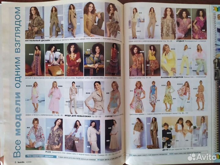 Журналы Бурда 2006, 2007 год