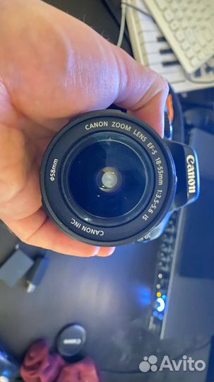 Canon EOS 550d 18-55mm + USB адаптер