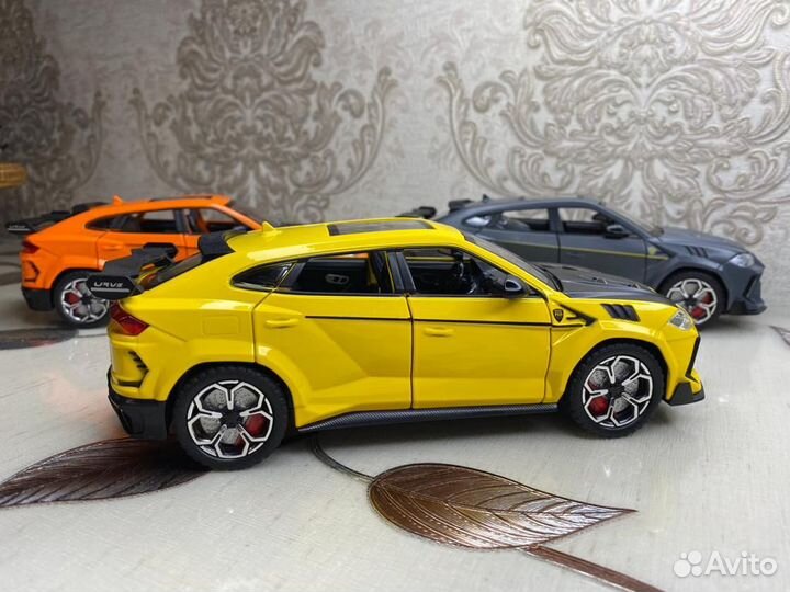 Машинка Ламборгини Урус с Выхлопом/Дымом