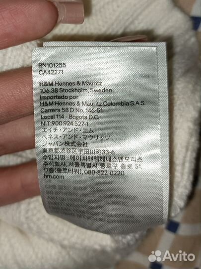 Свитер укороченный без рукавов H&M