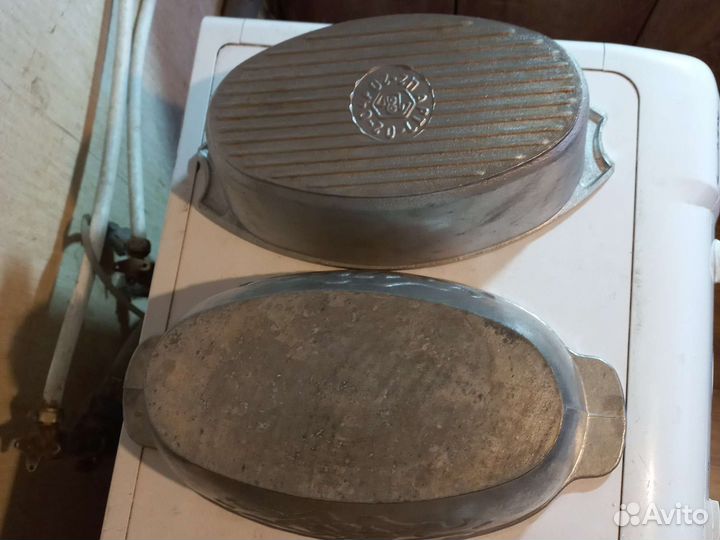 Алюминиевая утятница СССР