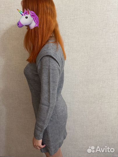 Платье свитер женское