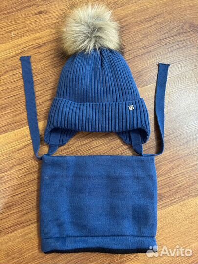 Шапка зимняя и снуд