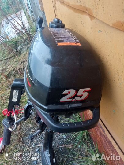 Лодочный мотор Suzuki 2,5