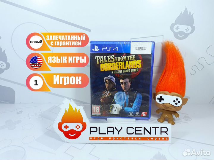 Диск для PS4 Tales From the Borderlands Новый