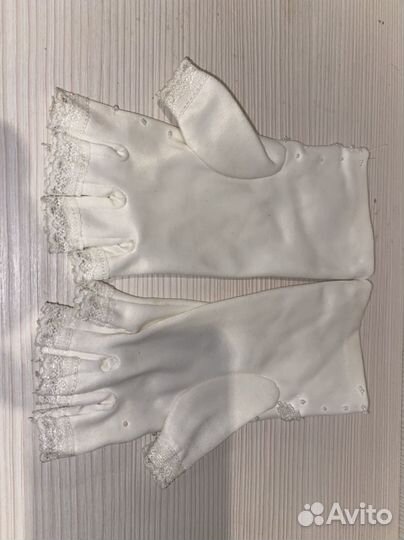 Перчатки свадебные