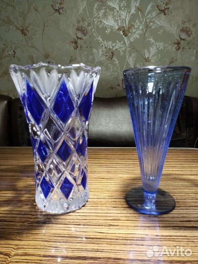 Хрустальная ваза