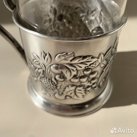 Подстаканники СССР мельхиор