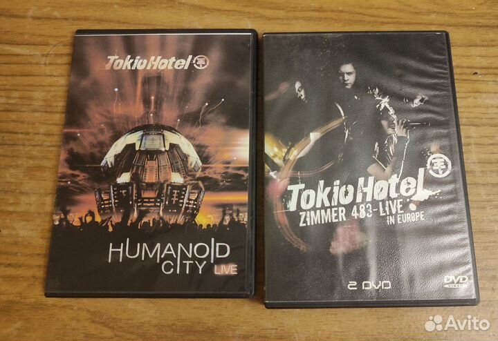 Tokio Hotel. CD, DVD, книга