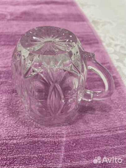 Кружка хрустальная пивная времен СССР