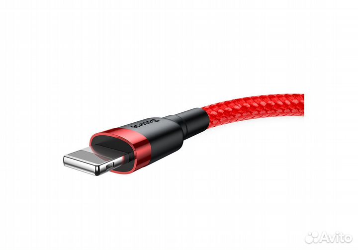 Кабель USB baseus Cafule, USB - Lightning, 1.5А, 2