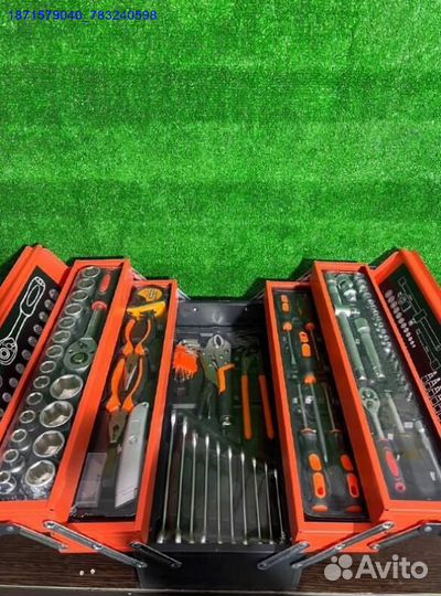 Набор 85 предметов металлический кейс