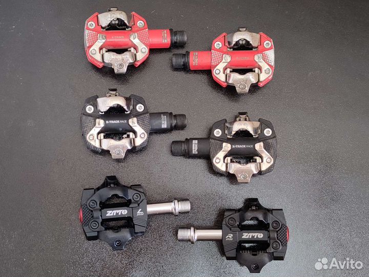 Педали контактные look x track race