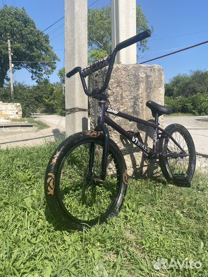 Трюковой велосипед Bmx,на новых запчастях