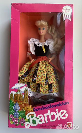 Барби Чехословакия Куклы Мира 1990 год