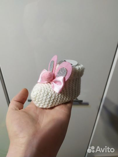 Пинетки для девочки нарядные