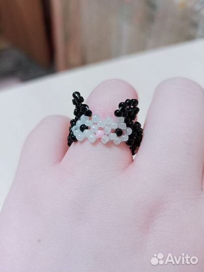 Колечки из бисера