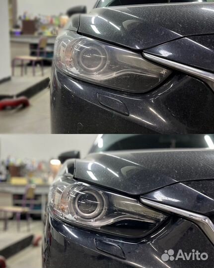 Светодиодные bi led линзы mazda