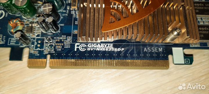 Видеокарта Gigabyte nvidia GeForce 6600 256MB