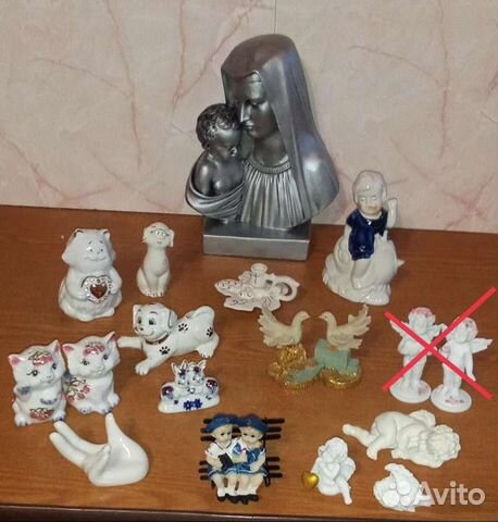 Статуэтки фарфор и др