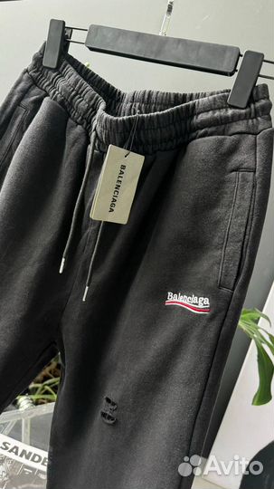 Штаны спортивные Balenciaga широкие унисекс