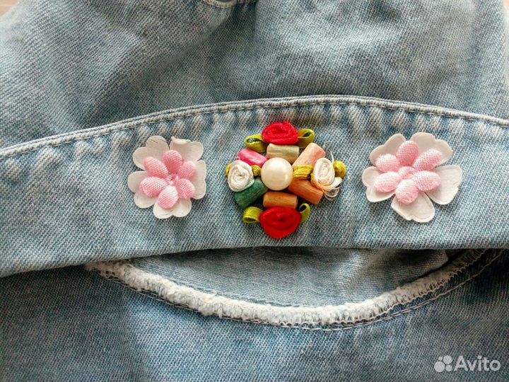 Панама джинсовая 48-50