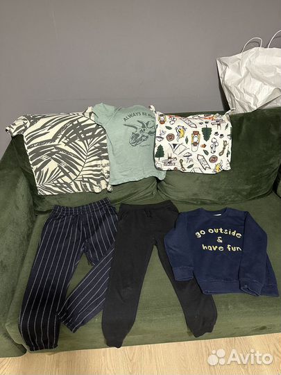 Вещи пакетом на мальчика 122