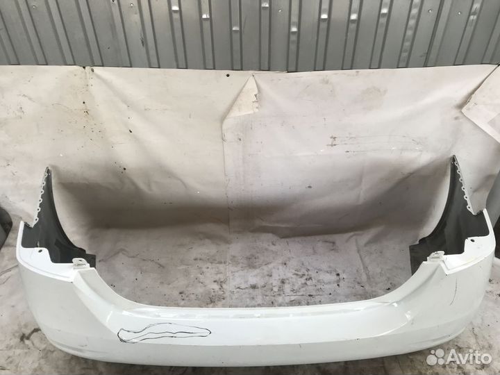 Бампер задний Nissan Sentra (B17) VII (2014–2017)