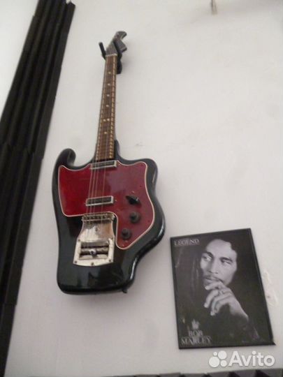 Электрогитара тоника cccр советская гитара ussr