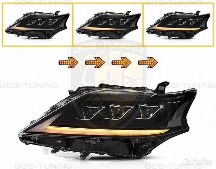Тюнинг фары Лексус рх 3 (2012-2015) 