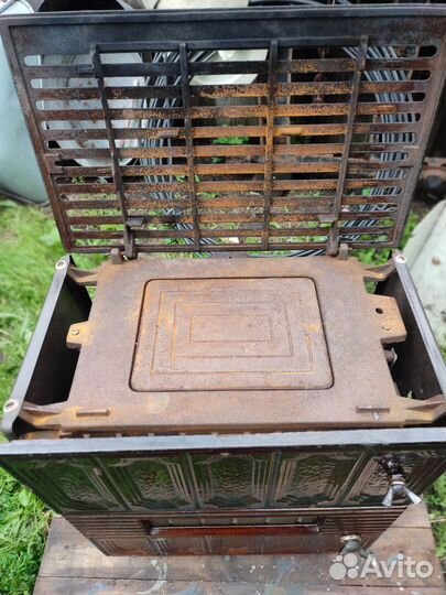 Печь -камин из чугуна