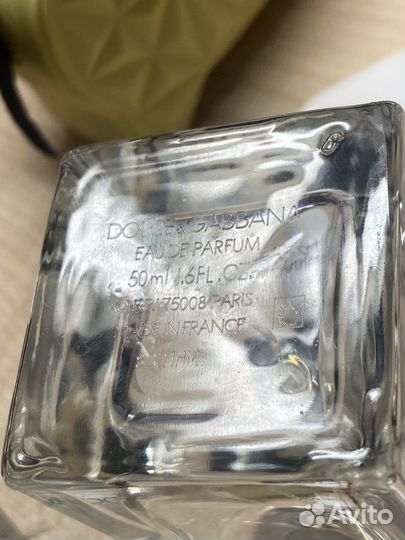 Пустые флаконы от духов dolce&gabbana