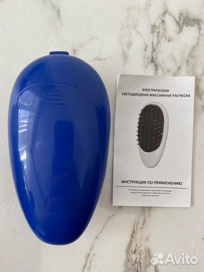 Расчёска массажная светодиодная для роста волос