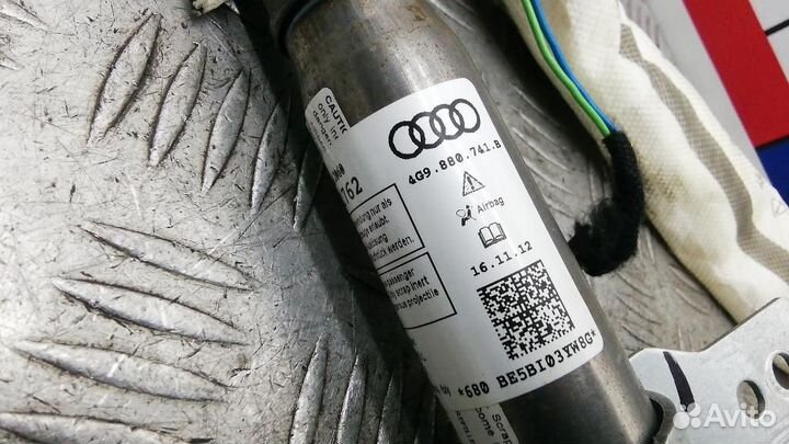 Подушка безопасности боковая (шторка) Audi A6/RS6