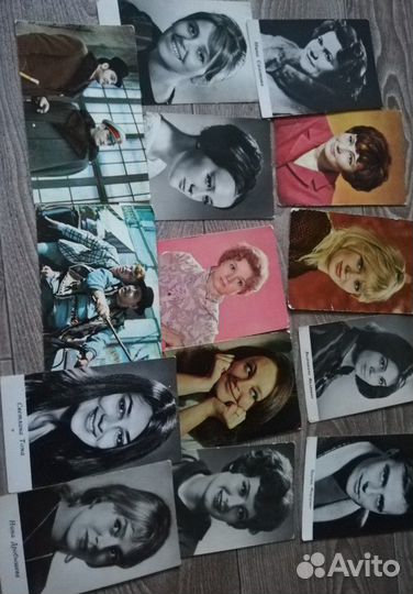 Фотографии актёров советского кино и зарубежного