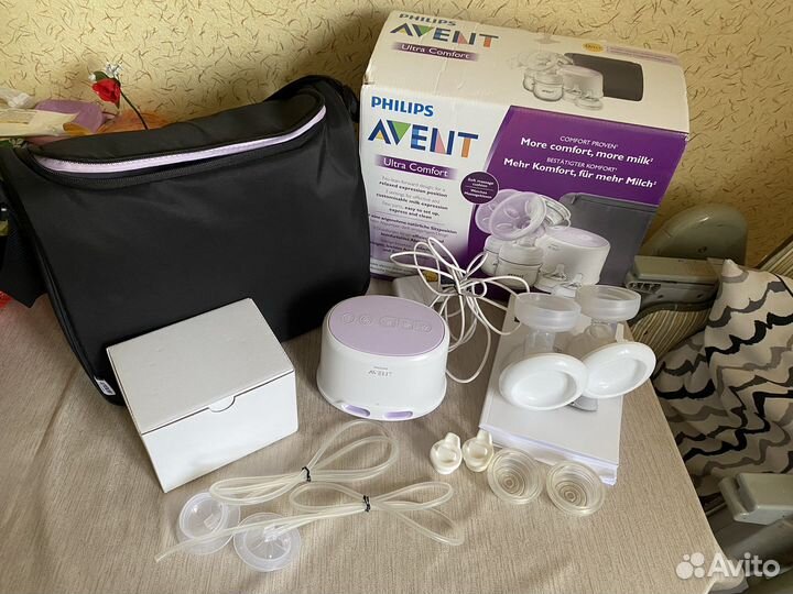 Двойной Молокоотсос электрический Avent