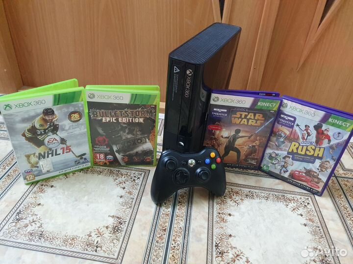 Xbox 360 + игры