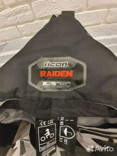 Мотоштаны Icon Raiden