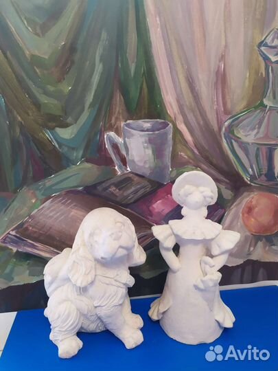 Фигурки из гипса (под покраску)