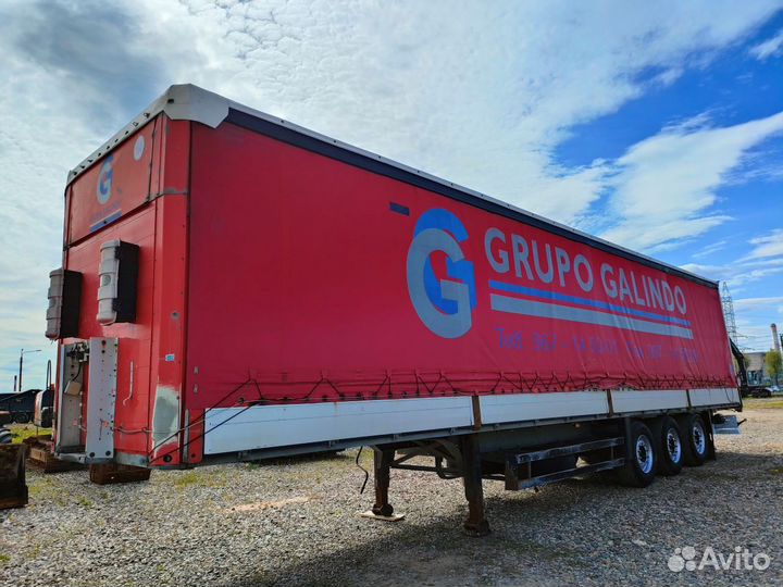 Полуприцеп шторно-бортовой Schmitz Cargobull SCS 24, 2007