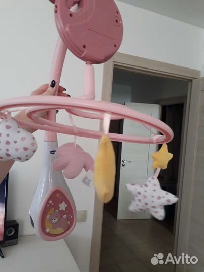 Мобиль в кроватку музыкальный