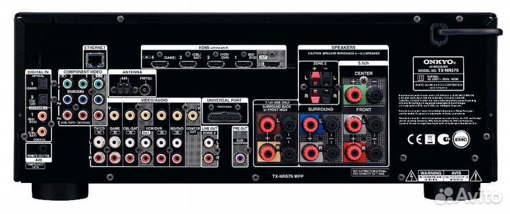 AV Ресивер Onkyo TX-NR579 silver