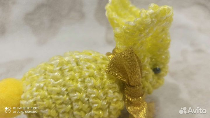 Вязаный зайчик