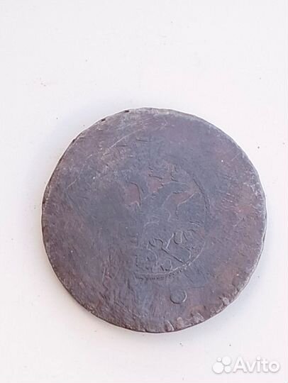 5 копеек 1727 г кд