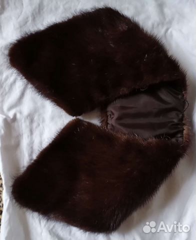 Меховой воротник норка