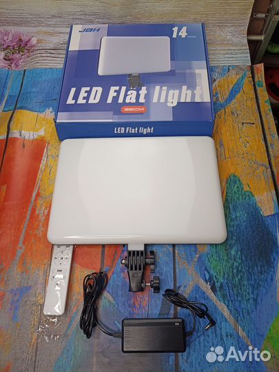 Видеосвет цветной RGB PM-36, световая панель новая