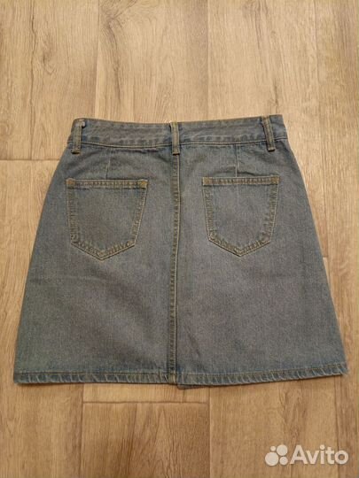 Юбка джинсовая
