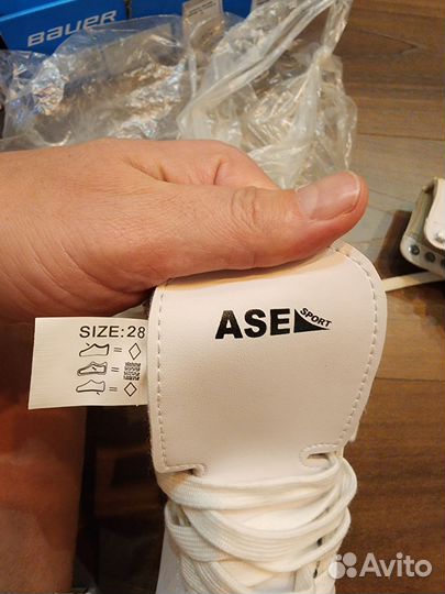 Коньки для фигурного катания ASE Sport 28