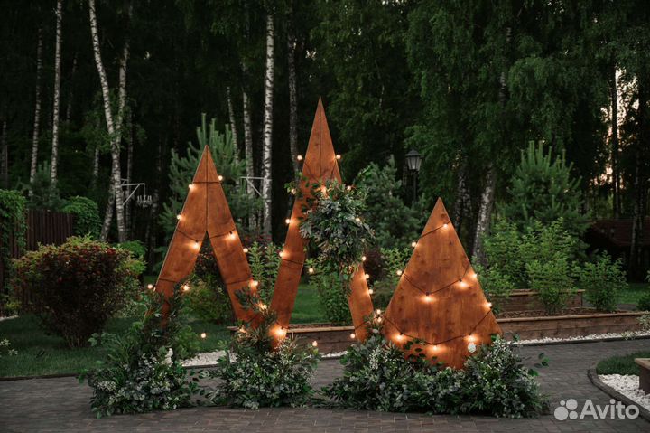 Аренда свадебного декора